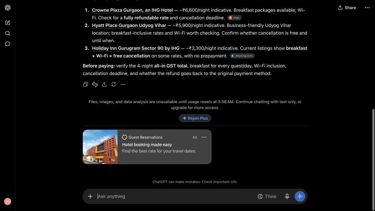Guest Reservations ad: Hotel booking made easy