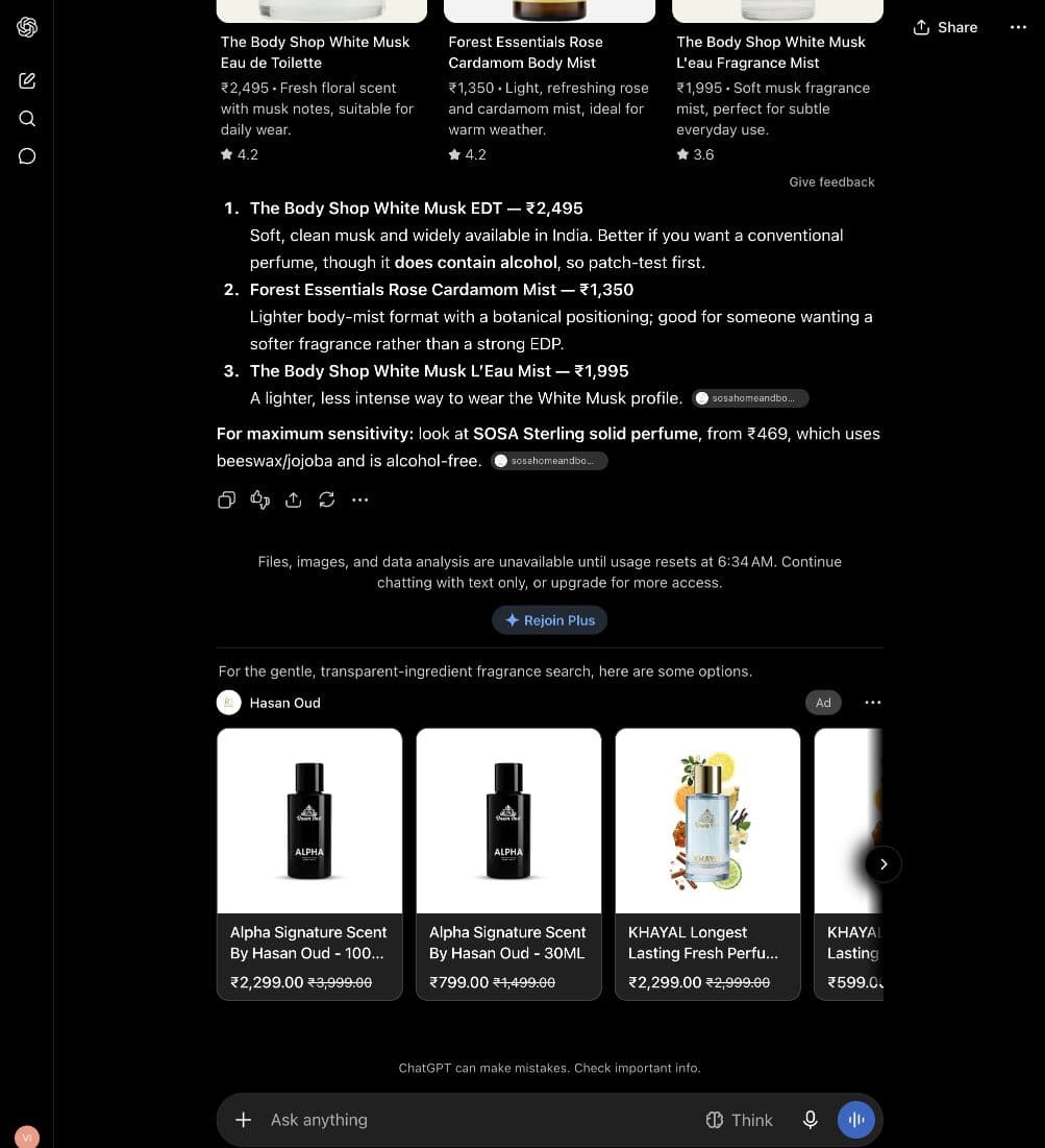 Hasan Oud ad: Product ad