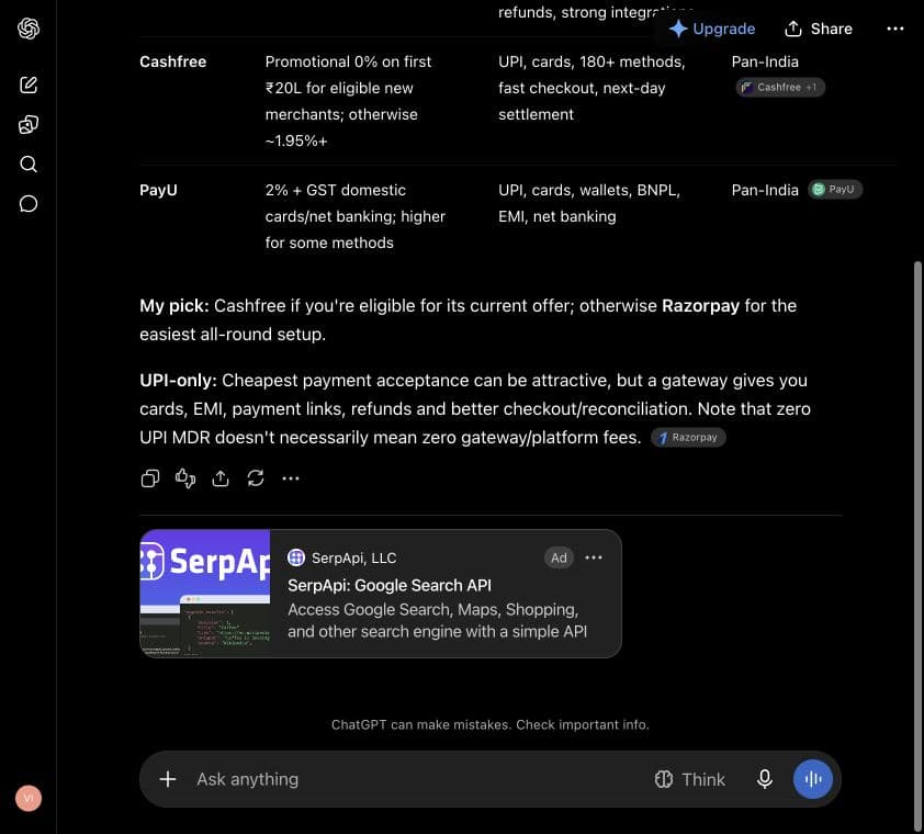 SerpApi, LLC ad: SerpApi: Google Search API