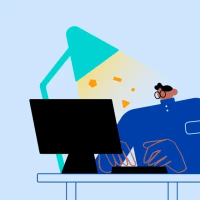 Monday.com ad: Email lists that stay CRM-accurate