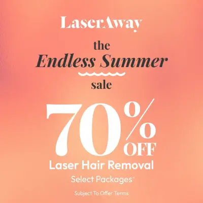 LaserAway LLC ad: Peak Summer Savings