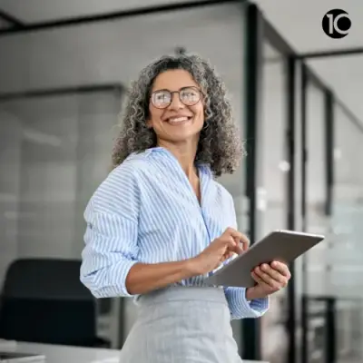 10Pearls ad: Custom Fintech Software Development