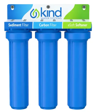 Kind Water Systems ad: Whole House Filtration & Water Softeners