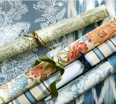 Pottery Barn ad: Wallpaper Decals