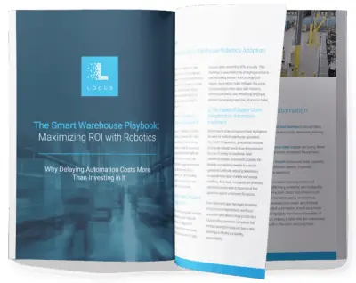 Locus Robotics ad: Build the Case for Warehouse Automation
