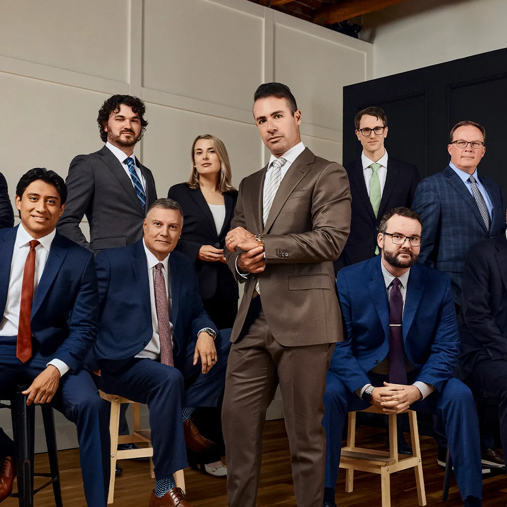 Shapiro Law Team ad: Legal Help. No Risk.