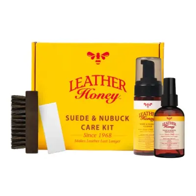 Leather Honey LLC ad: Leather Honey Suede & Nubuck Care Kit, Made in USA