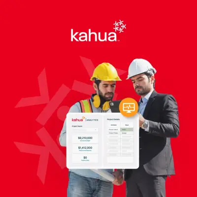 Kahua, Inc. ad: See Every Cost Commitment