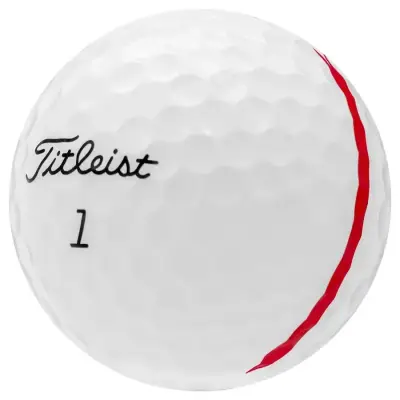 LostGolfBalls.com ad: Titleist Pro V1 2023 Performance Alignment Red ...