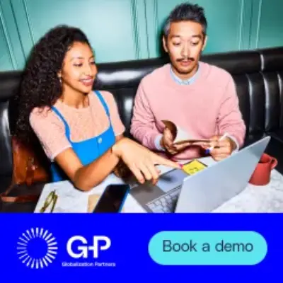 G-P (Globalization Partners) ad: Global HR Support for Your Fully Remote Team
