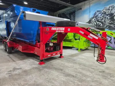 Evolution Weldings & Fabrication ad: Premium Roll-Off Trailers, Factory Direct