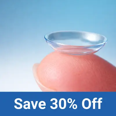 GlassesUSA.com ad: Biofinity: 30% Off Today